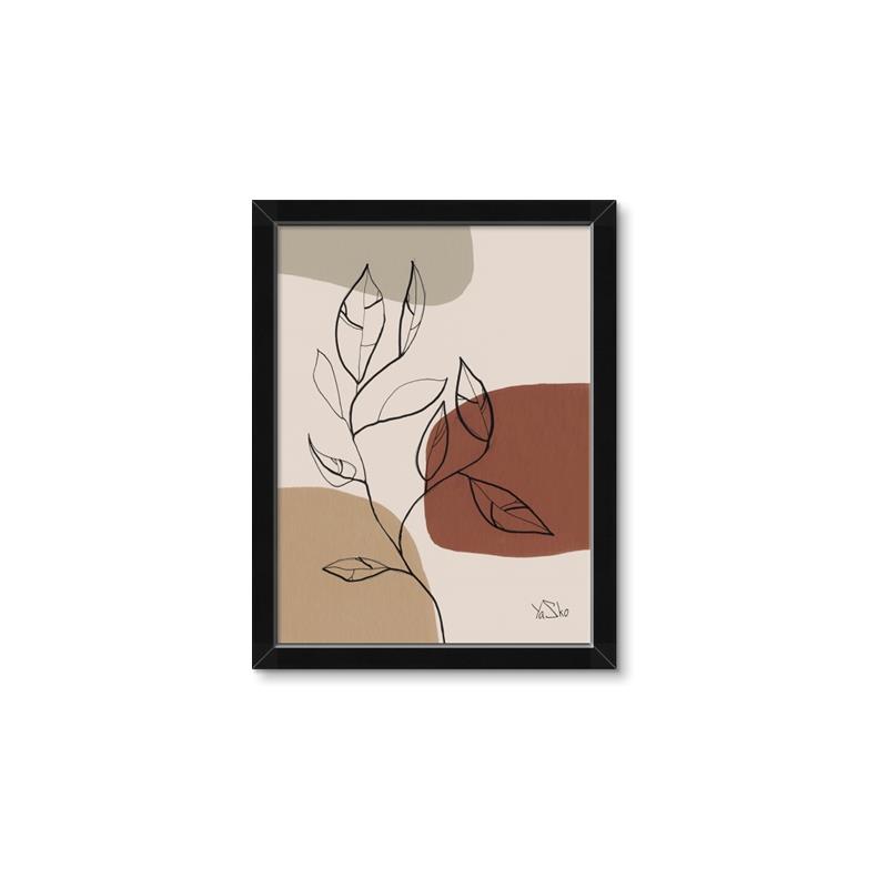 Picture of Line Drawn Fun Neutral IV _GroupedProduct_Rectangle_Portrait_Framed_Matted_