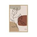 Picture of Line Drawn Fun Neutral IV _GroupedProduct_Rectangle_Portrait_Framed_Matted_