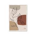 Picture of Line Drawn Fun Neutral IV _GroupedProduct_Rectangle_Portrait_Framed_Matted_