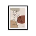 Picture of Line Drawn Fun Neutral IV _GroupedProduct_Rectangle_Portrait_Framed_Matted_