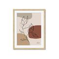 Picture of Line Drawn Fun Neutral IV _GroupedProduct_Rectangle_Portrait_Framed_Matted_