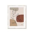 Picture of Line Drawn Fun Neutral IV _GroupedProduct_Rectangle_Portrait_Framed_Matted_