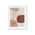 Picture of Line Drawn Fun Neutral IV _GroupedProduct_Rectangle_Portrait_Framed_Matted_