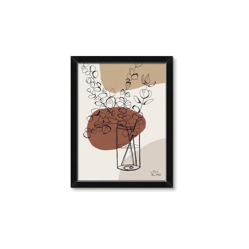 Picture of Line Drawn Fun Neutral III _GroupedProduct_Rectangle_Portrait_Framed_Matted_