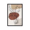 Picture of Line Drawn Fun Neutral III _GroupedProduct_Rectangle_Portrait_Framed_Matted_