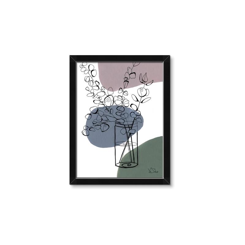 Picture of Line Drawn Fun III _GroupedProduct_Rectangle_Portrait_Framed_Matted_