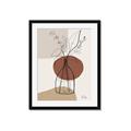 Picture of Line Drawn Fun Netural II _GroupedProduct_Rectangle_Portrait_Framed_Matted_