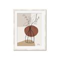 Picture of Line Drawn Fun Netural II _GroupedProduct_Rectangle_Portrait_Framed_Matted_