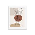 Picture of Line Drawn Fun Netural II _GroupedProduct_Rectangle_Portrait_Framed_Matted_