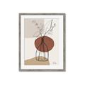 Picture of Line Drawn Fun Netural II _GroupedProduct_Rectangle_Portrait_Framed_Matted_