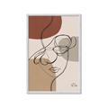 Picture of Line Drawn Fun Neutral I _GroupedProduct_Rectangle_Portrait_Framed_Matted_