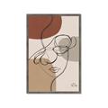 Picture of Line Drawn Fun Neutral I _GroupedProduct_Rectangle_Portrait_Framed_Matted_