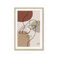 Picture of Line Drawn Fun Neutral I _GroupedProduct_Rectangle_Portrait_Framed_Matted_