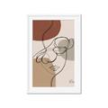 Picture of Line Drawn Fun Neutral I _GroupedProduct_Rectangle_Portrait_Framed_Matted_