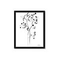 Picture of Branches Drawing _GroupedProduct_Rectangle_Portrait_Framed_Matted_