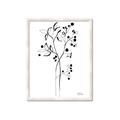 Picture of Branches Drawing _GroupedProduct_Rectangle_Portrait_Framed_Matted_