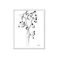 Picture of Branches Drawing _GroupedProduct_Rectangle_Portrait_Framed_Matted_