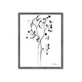 Picture of Branches Drawing _GroupedProduct_Rectangle_Portrait_Framed_Matted_