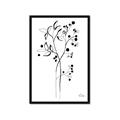 Picture of Branches Drawing _GroupedProduct_Rectangle_Portrait_Framed_Matted_