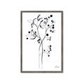Picture of Branches Drawing _GroupedProduct_Rectangle_Portrait_Framed_Matted_