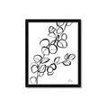 Picture of Leaves Drawing  _GroupedProduct_Rectangle_Portrait_Framed_Matted_
