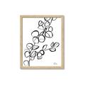 Picture of Leaves Drawing  _GroupedProduct_Rectangle_Portrait_Framed_Matted_