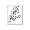 Picture of Leaves Drawing  _GroupedProduct_Rectangle_Portrait_Framed_Matted_