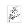 Picture of Leaves Drawing  _GroupedProduct_Rectangle_Portrait_Framed_Matted_