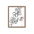 Picture of Leaves Drawing  _GroupedProduct_Rectangle_Portrait_Framed_Matted_