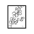 Picture of Leaves Drawing  _GroupedProduct_Rectangle_Portrait_Framed_Matted_