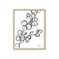 Picture of Leaves Drawing  _GroupedProduct_Rectangle_Portrait_Framed_Matted_