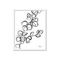 Picture of Leaves Drawing  _GroupedProduct_Rectangle_Portrait_Framed_Matted_
