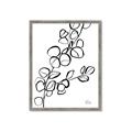 Picture of Leaves Drawing  _GroupedProduct_Rectangle_Portrait_Framed_Matted_