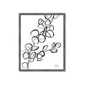 Picture of Leaves Drawing  _GroupedProduct_Rectangle_Portrait_Framed_Matted_