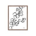 Picture of Leaves Drawing  _GroupedProduct_Rectangle_Portrait_Framed_Matted_