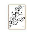 Picture of Leaves Drawing  _GroupedProduct_Rectangle_Portrait_Framed_Matted_