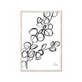 Picture of Leaves Drawing  _GroupedProduct_Rectangle_Portrait_Framed_Matted_