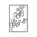 Picture of Leaves Drawing  _GroupedProduct_Rectangle_Portrait_Framed_Matted_