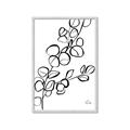 Picture of Leaves Drawing  _GroupedProduct_Rectangle_Portrait_Framed_Matted_