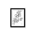 Picture of Leaves Drawing  _GroupedProduct_Rectangle_Portrait_Framed_Matted_