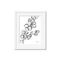 Picture of Leaves Drawing  _GroupedProduct_Rectangle_Portrait_Framed_Matted_