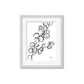 Picture of Leaves Drawing  _GroupedProduct_Rectangle_Portrait_Framed_Matted_