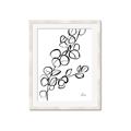 Picture of Leaves Drawing  _GroupedProduct_Rectangle_Portrait_Framed_Matted_