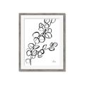 Picture of Leaves Drawing  _GroupedProduct_Rectangle_Portrait_Framed_Matted_