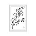 Picture of Leaves Drawing  _GroupedProduct_Rectangle_Portrait_Framed_Matted_