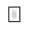 Picture of Flower Drawing _GroupedProduct_Rectangle_Portrait_Framed_Matted_