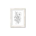 Picture of Flower Drawing _GroupedProduct_Rectangle_Portrait_Framed_Matted_