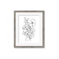 Picture of Flower Drawing _GroupedProduct_Rectangle_Portrait_Framed_Matted_