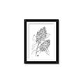 Picture of Panicle Hydrangea Drawing _GroupedProduct_Rectangle_Portrait_Framed_Matted_