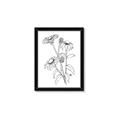 Picture of Daisy Drawing _GroupedProduct_Rectangle_Portrait_Framed_Matted_
